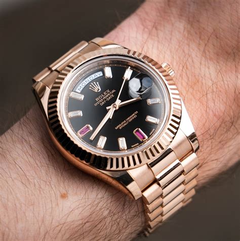 gold rose rolex|rose gold rolex 40mm.